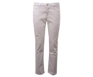 5481AD jeans donna PINKO iperskinny white denim cotton trouser woman