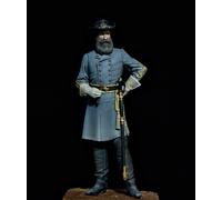 54mm confederate General James Longstreet in kit unpainted
