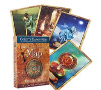 54pcs The Enchanted Map Oracle Cards, Full English, Mysterious Tarot Cards, Guida Fate Divination Game Cards, per Family Party Board Game Carta da Gioco