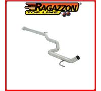 55.0038.00#2 ALFA ROMEO 147 TUBO CENTRALE GR. N SENZA SILENZIATORE INOX Ragazzon