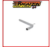 55.0046.00#4 VOLKSWAGEN POLO 9N 2001>>2009 TUBO CENTRALE GR. N SENZA SILENZIATO