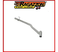 Opel Tubo centrale Gr. N senza silenziatore inox