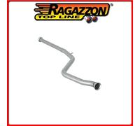 55.0057.00#1 PEUGEOT 306 TUBO CENTRALE GR. N SENZA SILENZIATORE INOX Ragazzon
