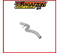 55.0064.00#1 VOLKSWAGEN GOLF MK3 TUBO CENTRALE GR. N SENZA SILENZIATORE INOX Ra