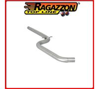 Tubo Centrale INOX Gr.N Ragazzon 55.0072.00 AUDI A3 8P 1.9 TDI 2.0 TDI