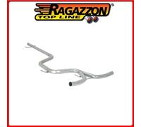 55.0082.00#3 ALFA ROMEO BRERA TUBO CENTRALE GR.N SENZA SILENZIATORE INOX Ragazzo