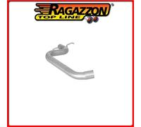 55.0148.00#3 AUDI TT (TYP 8J) 2006>>2014 TUBO CENTRALE SENZA SILENZIATORE INOX R