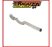 55.0185.00#3 OPEL CORSA D TUBO SOSTITUZIONE SECONDO CATALIZZATORE GR. N INOX Rag
