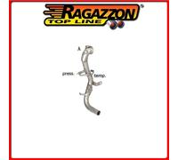 55.0300.00#2 OPEL CORSA D TUBO SOSTITUZIONE CATALIZZATORE E FILTRO ANTIPARTICOLA