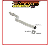 BMW Tubo centrale Gr.N senza silenziatore inox