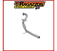 55.0419.00#9 VOLKSWAGEN GOLF MK7 TUBO SOSTITUZIONE CATALIZZATORE GR. N INOX Rag