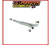 55.0493.00#2 FORD MUSTANG VI 2015>> TUBO CENTRALE GR.N SENZA SILENZIATORE INOXLI