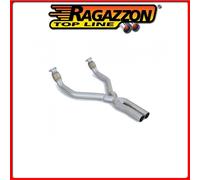 Tubi anteriori con compensatore di fumi Ragazzon Audi RS6 Avant 4.0 V8 2013 >