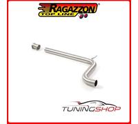 55.0646.00#1 VOLKSWAGEN POLO AW 2017>> TUBO CENTRALE GR.N SENZA SILENZIATORE INO