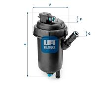 UFI 30.655.00 Filtro aria