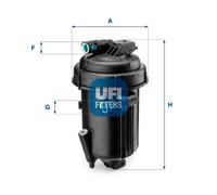 55.163.00 Filtro carburante Ufi