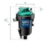 55.175.00 Filtro carburante Ufi