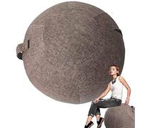 55/65/75 Cm Copertura Protettiva Per Palla Da Yoga Palestra Esercizio Copertura Per Palla Da Equilibrio Per Gravidanza E Travaglio Pilates Palla Da Seduta Protezione Antipolvere Fodera,Marrone,75cm