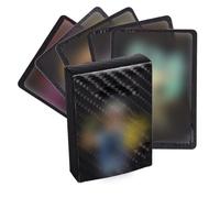 55 biglietti d'oro per Pokemon,carta placcata in oro nero, Vstar Vmax in lamina d'oro con deck Box, inclusi diversi biglietti di pellicola rari,Versione inglese