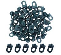 55 clip per serra con elevata capacità di carico, stabile supporto per piante, ganci per serra, occhielli perfetti, clip in plastica, per serra e paradiso