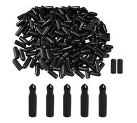 55 coperchi in gomma per versare vino, tappo nero per beccuccio, tappo per erogatore, tappo per erogazione liquido, protezione antipolvere, accessorio barman