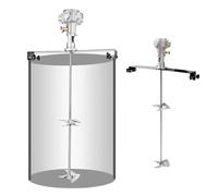 55 galloni da 3/4 CV, miscelatore pneumatico, 400 l, agitatore d'aria per miscelazione di colore, strumento di miscelazione per inchiostro liquido viscoso (blade in acciaio inox)