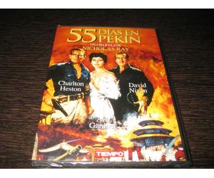 55 GIORNI A PECHINO DVD CHARLTON HESTON AVA GARDNER DAVID NIVEN SIGILLATA NUOVA