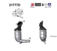 55 KW 75 CV CATALIZZATORE PER Fiat 500 312 1.3 D Multijet