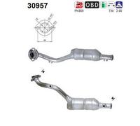 43 KW 58 CV CATALIZZATORE PER Renault Clio II BB, CB 1.2