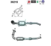 43 KW 58 CV CATALIZZATORE PER Renault Clio II SB0/1/2 1.2