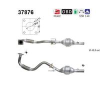 55 KW 75 CV CATALIZZATORE PER Seat Ibiza II 6K1 1.4 16V
