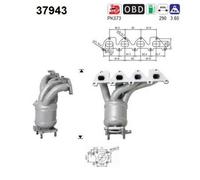 Catalizzatore 37943 AS per SKODA VW SEAT