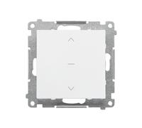 55 MODULO BIANCO OPACO CONNETTORE TAPPARELLA 1-0-2 MORSETTI