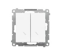 55 MODULO BIANCO OPACO CONNETTORE UNIVERSALE TW6/2.01/111