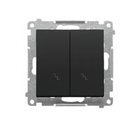 55 MODULO NERO OPACO CONNETTORE UNIVERSALE "SCALA" TW6/2.01/149