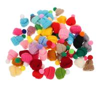 55 Pcs Holiday Gift for Christmas Mini Cappello Per Fai Te Decorazione Del