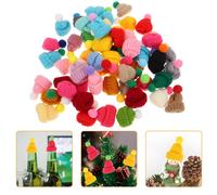 55 Pcs Regalo Di Capodanno Per Natale Mini Cappello Fai Te Decorazione Del