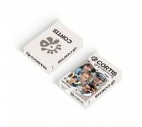 55 pezzi Set di cartoline CORTI S - Include James Zhao Yufan, Juhoon Kim, Seonghyeon Yum, Keonho - Dal mini album di debutto "COLOR OUTSIDE THE LINES" traccia del titolo "Go" - Carte LOMO, regali per