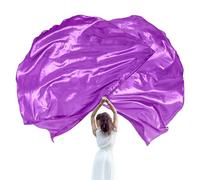 55" Praise Dance Worship Flags with Rod Semicircle for Outdoor Practice