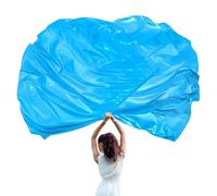 55" Praise Dance Worship Flags with Rod Semicircle for Outdoor Practice