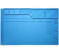 55 x 35 cm Tappeto da Lavoro Aweohtle Tappetino in Silicone Antistatiche Anticorrosivo Resistente al Calore 500 °C Grande Tappetino Magnetico per Riparazioni, Piattaforma di Manutenzione