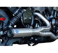 550-1117 EXHAUST 2-1 QUALIFIER RACE - CHIEF SS BRUSHED 116 ABS DARK HORSE 2025