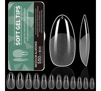 550 Chiorni Chiari Unghie In Gel Coperti Completi Pressa Acrilica Morbida Estensioni Manicure Professionale Per Salone E Usi A Casa Chiodo Acrilico Morbido A Copertura