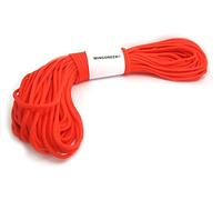 550 Paracord Mil Spec Type III 7 cavo per paracadute Nero 100 piedi [red-orange]