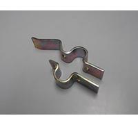 5504-A COPPIA PIASTRINE FISSA CAVALLETTO VESPA PX DIAMETRO 22MM.