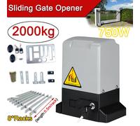 550W/370W/750W Elettrico Cancello Scorrevole Apri AC Cancello Motore Automatico Porta Operatori Heavy Duty Garage Porta apri Kit 2000KG