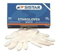 551.2960.L GUANTI LATTICE SISTAR WHITE MIS. L PZ100