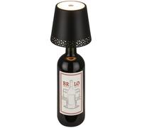 551145 Q.TA' 1 LAMPADA FLASKA P/MONTAGGIO SU BOTTIGLIA NERO