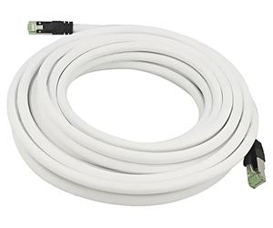 55128 Patch cord S/FTP cat: connettore RJ45 6a, linea Cu GOOBAY su entrambi i...