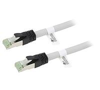 55137 Patch cord S/FTP Cat 8 Line Cu LSZH grigio 2 m 24AWG fili: 8 Goobay